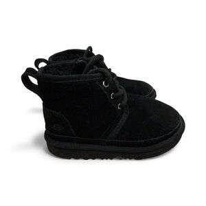 UGG Neumel Little Kids Black Boots Size 10